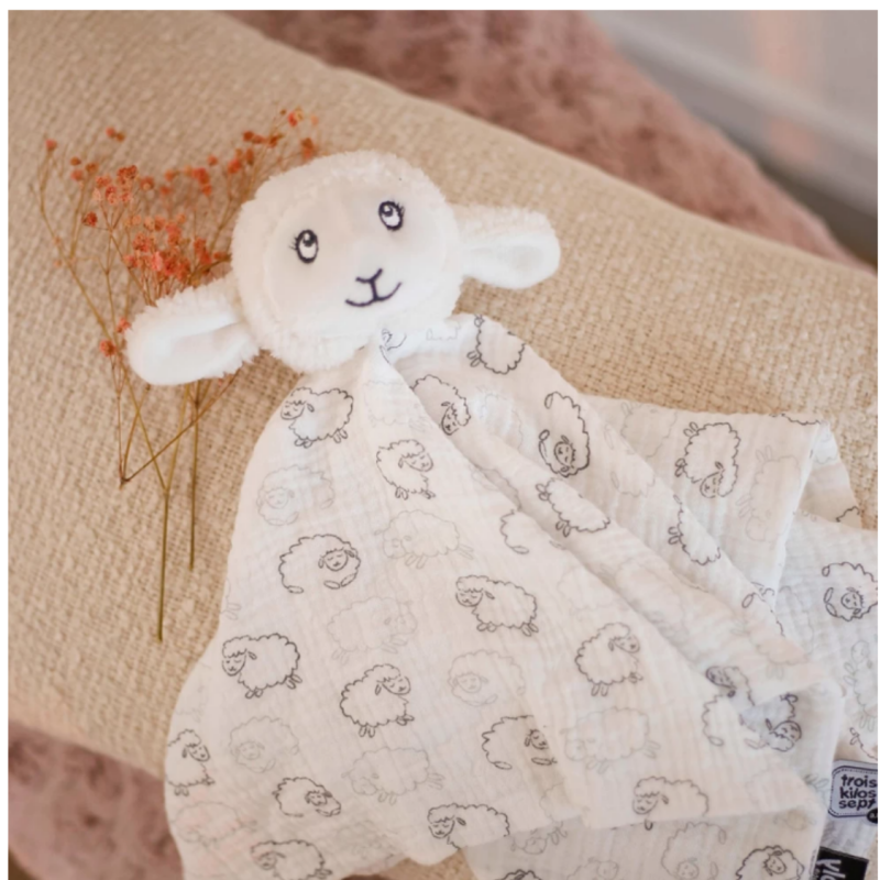  - wooly mouton - plat lange blanc 40 cm 